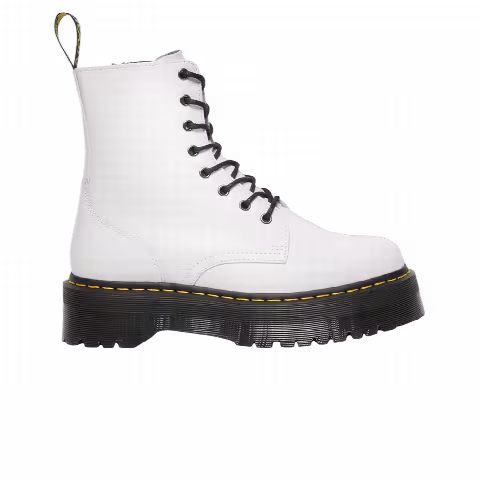 Dr. Martens Jadon Smooth Leather Platform Boot 'White'