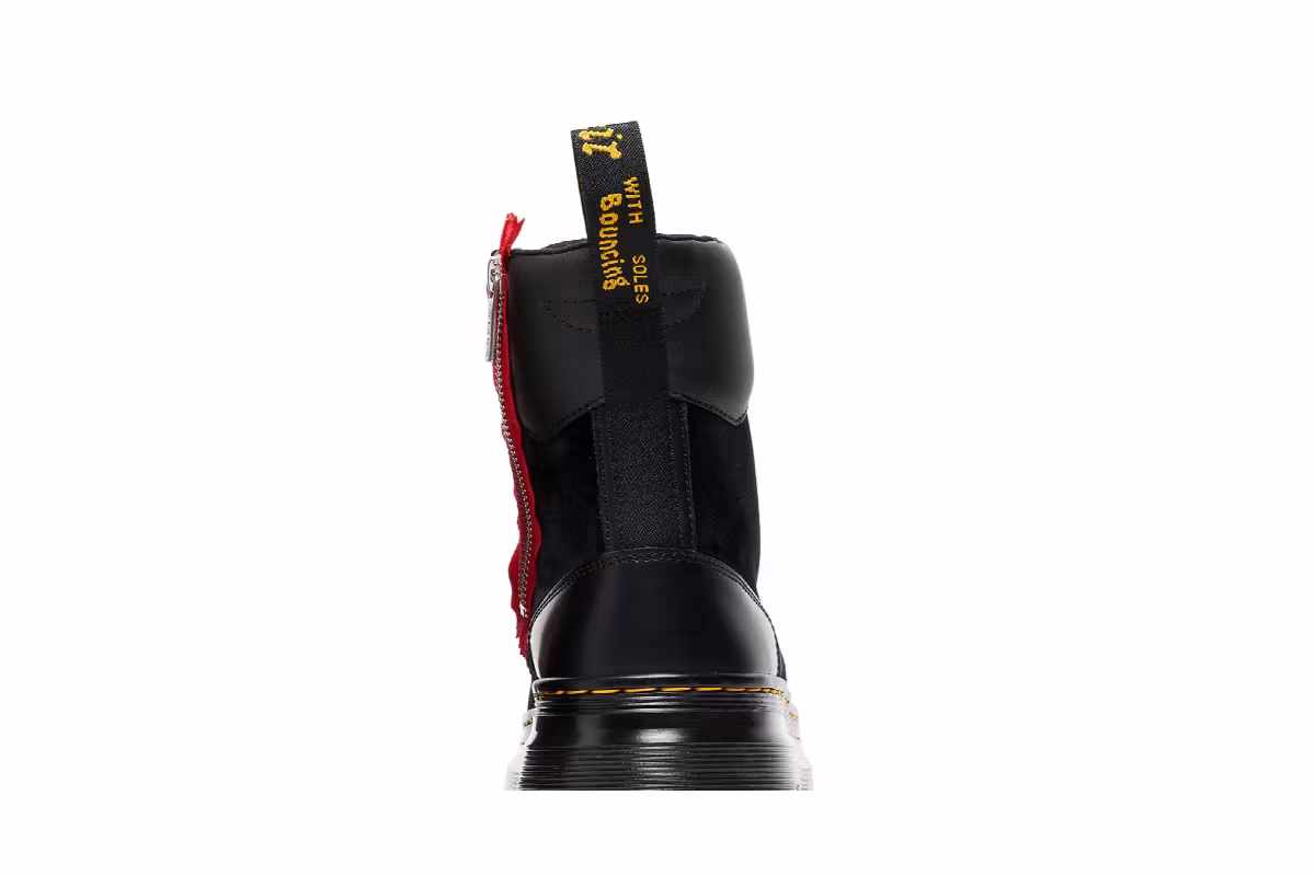atmos x Dr. Martens Tarik Zip Black Velvet, view 8