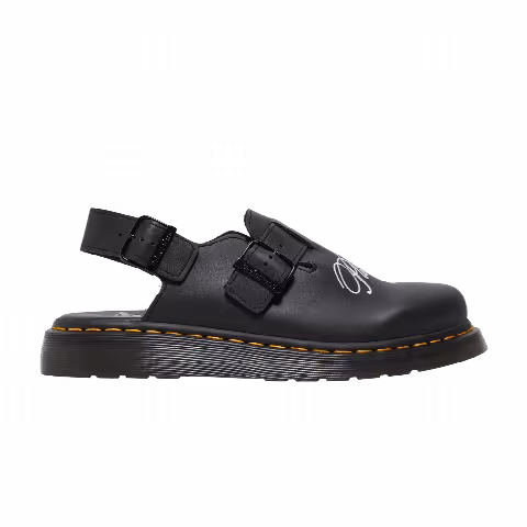 Pleasures x Dr. Martens Jorge Leather Mule 'Black'