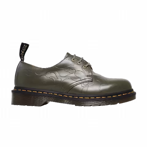 BAPE x Dr. Martens 1461 'Khaki Embossed Camo' Friends & Family