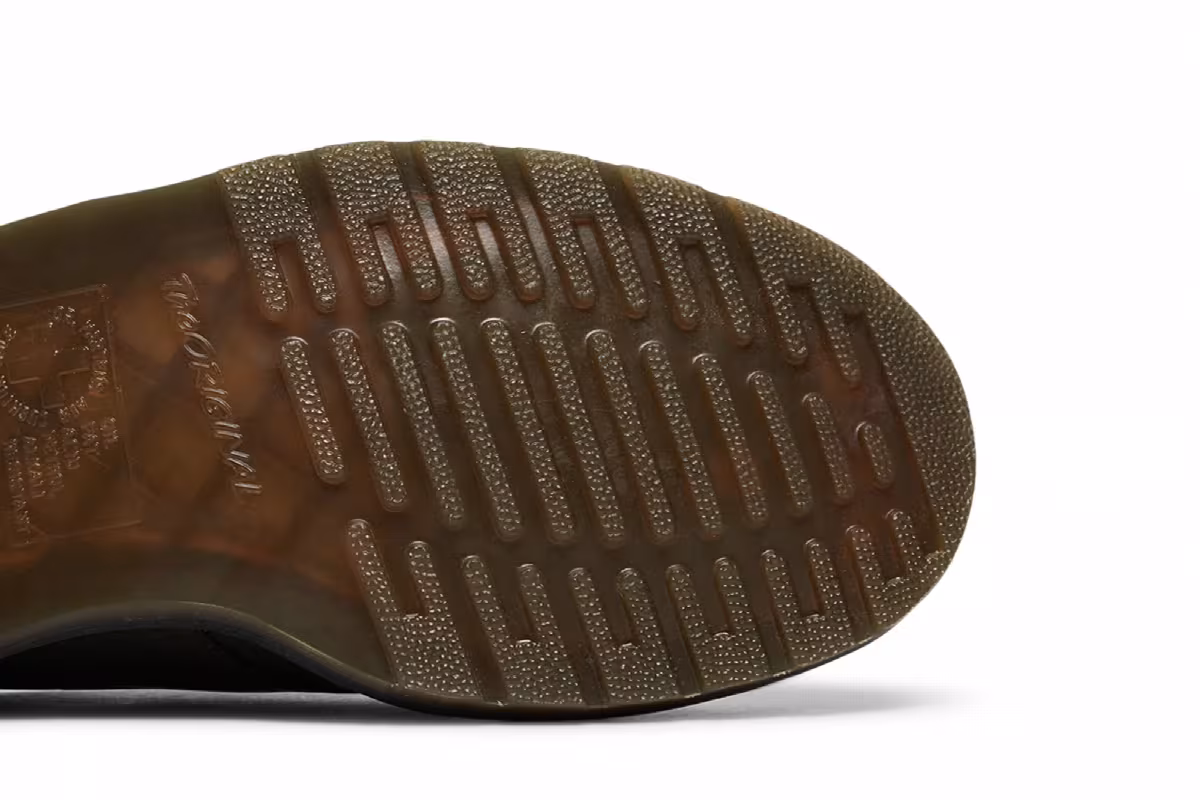 BAPE x Dr. Martens 1461 Khaki Embossed Camo, view 6