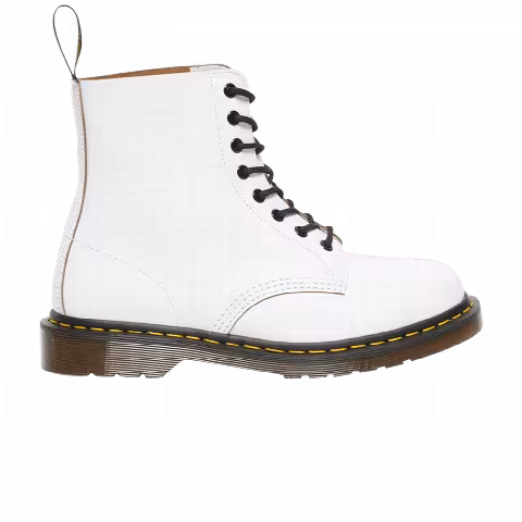 Dr. Martens 1460 Vintage Made in England Lace Up Boot 'White Quilon'