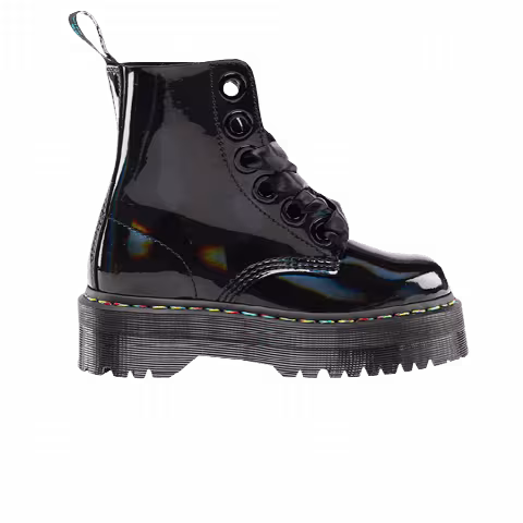 Dr. Martens Wmns Molly Rainbow Patent 'Black'