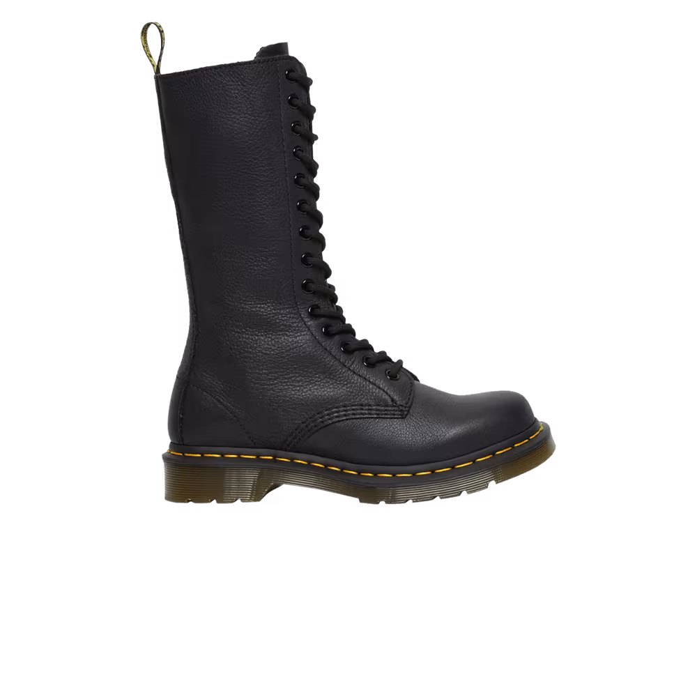 Dr. Martens Women's 1B99 Leather Mid Calf Boot Black Virginia