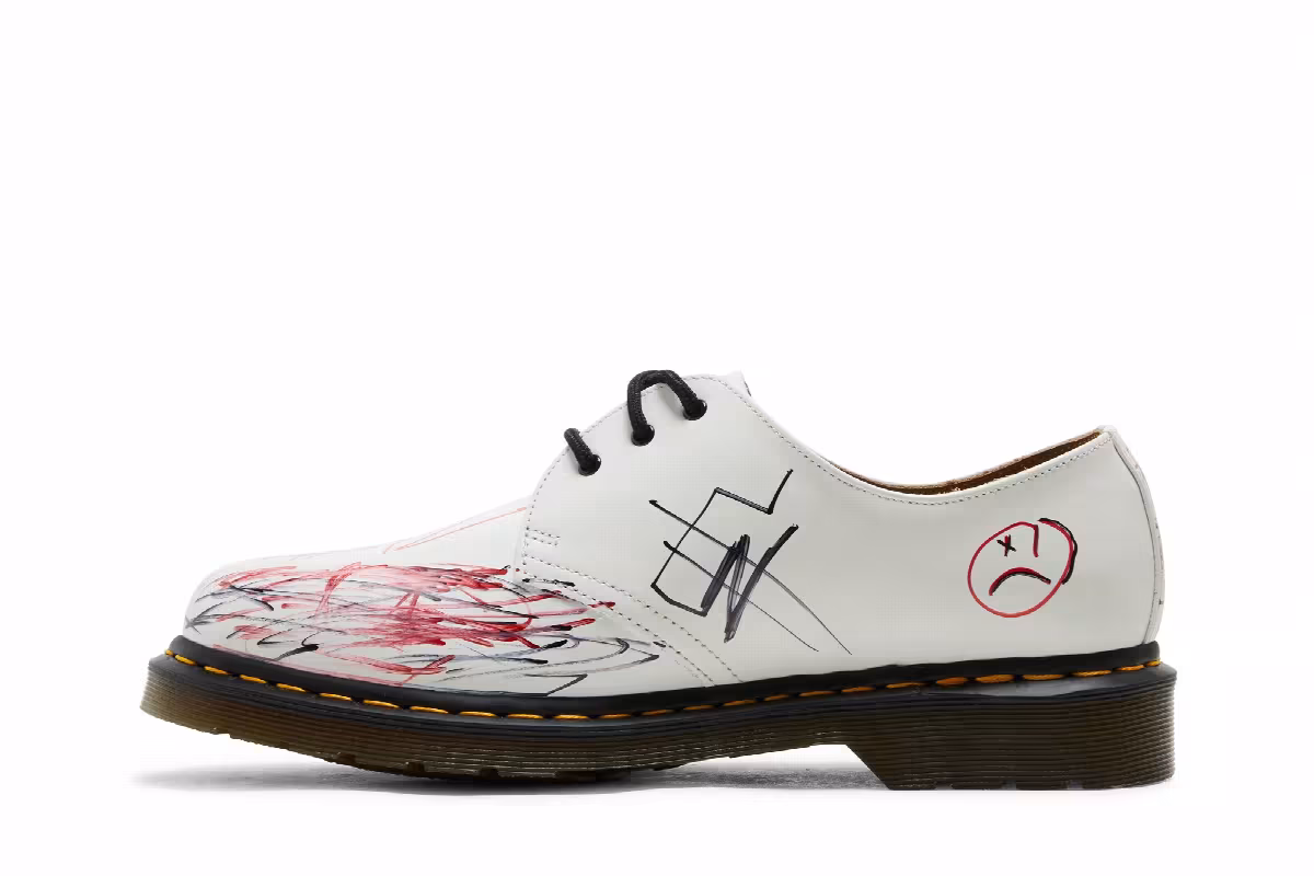 Dr. Martens Pre-Owned 1461 Smooth White, view 4