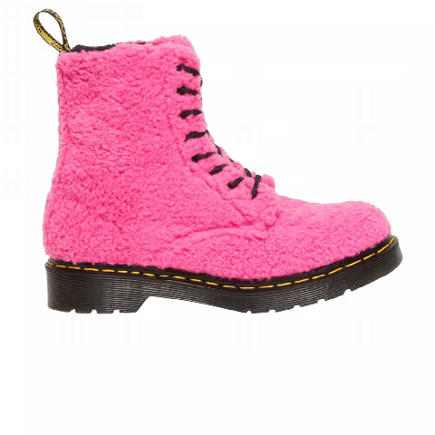Dr. Martens Wmns 1460 Pascal Faux Shearling Boot 'Pink'