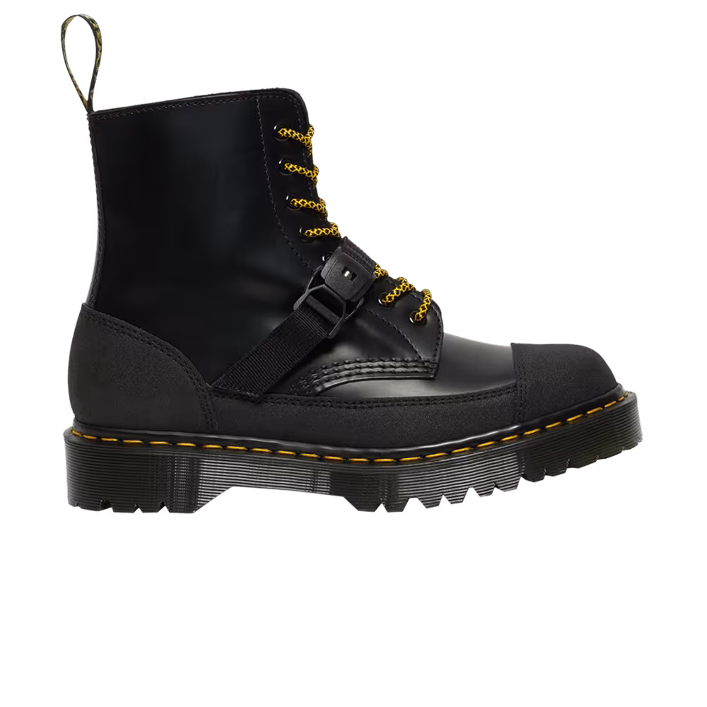 Dr. Martens 1460 Bex Tech Made in England Leather Lace Up Boot Black