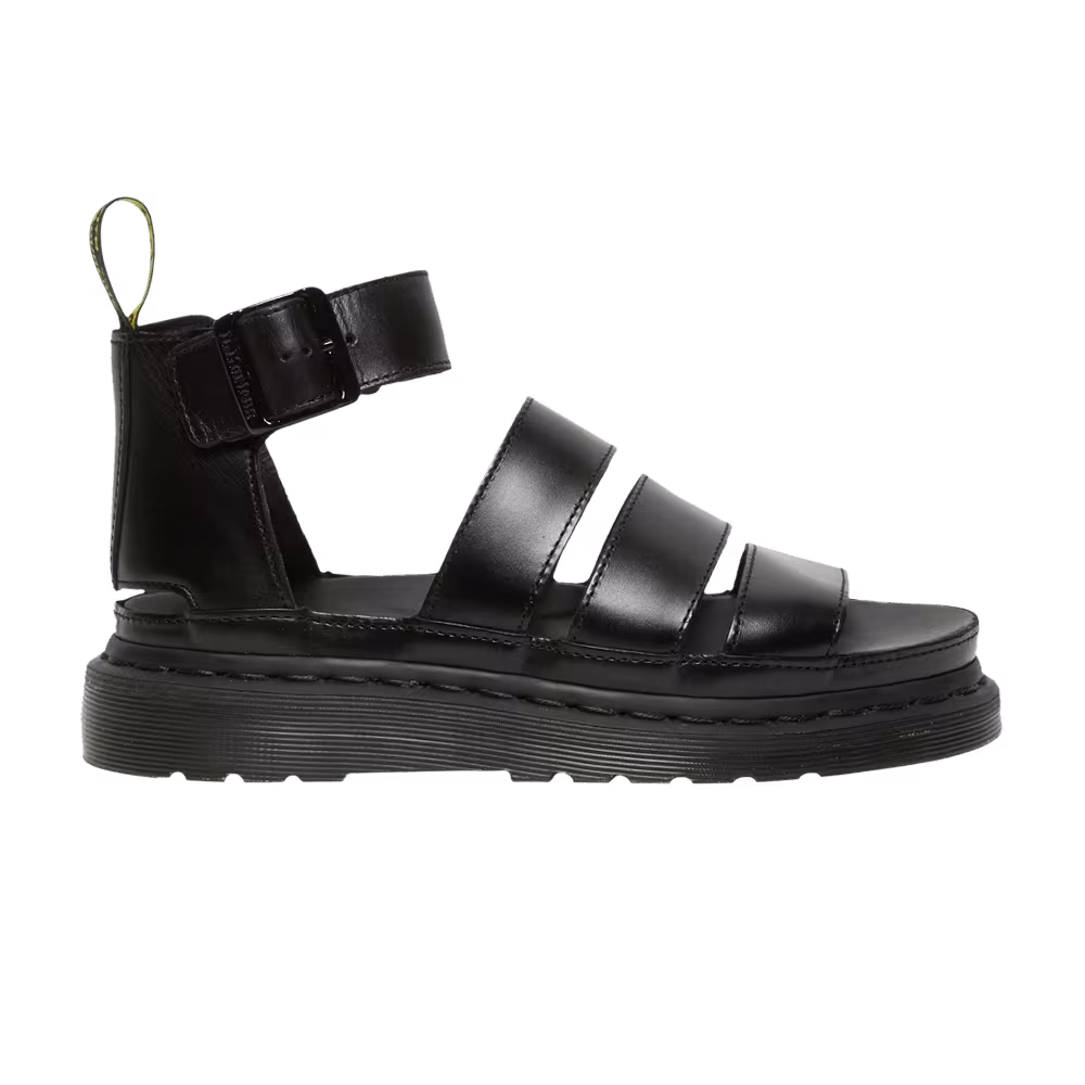 Dr. Martens Women's Clarissa 2 Leather Strap Sandal Black