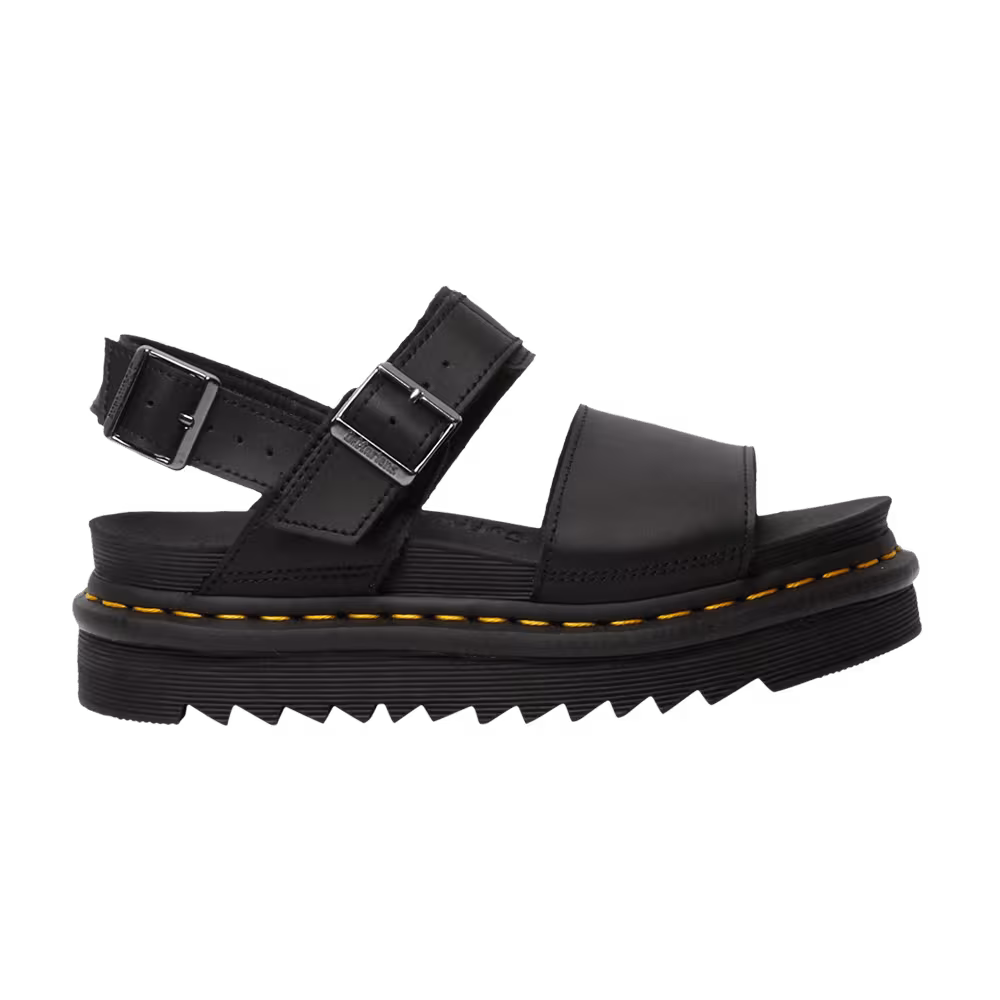 Dr. Martens Women's Voss Leather Strap Sandal Black