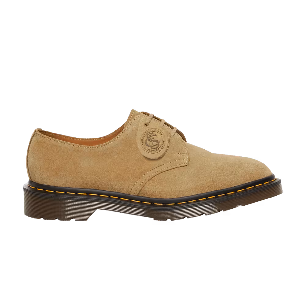 Dr. Martens 1461 Made in England Beige Buck Suede