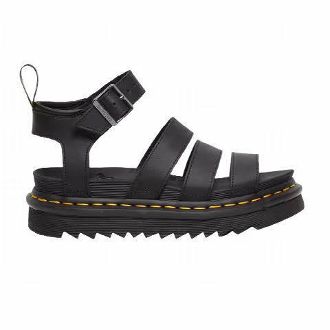 Dr. Martens Wmns Blaire Hydro Leather Strap Sandal 'Black'