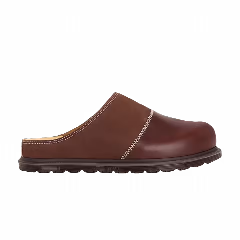 Dr. Martens San Pwrk Mule 'Butterscotch Dark Brown'