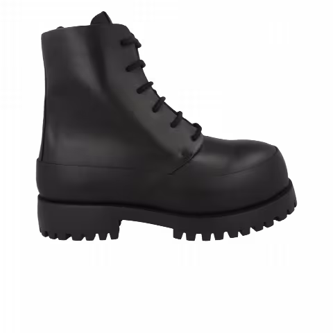 Ferragamo Fede Combat Boot 'Black'