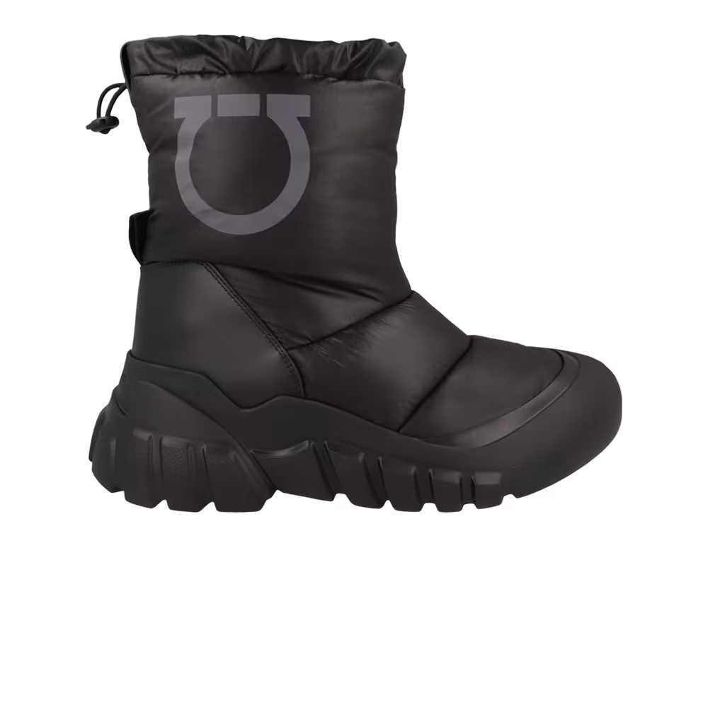 Ferragamo Deode Snow Boot Black
