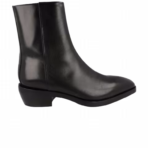 Ferragamo Fuerte Leather Ankle Boot 'Black'