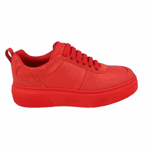 Ferragamo Wmns Cassina Low Sneaker 'Red'