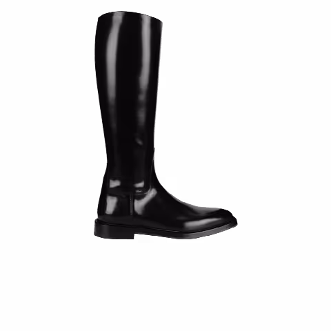 Ferragamo Fluid Riding Boot 'Black'