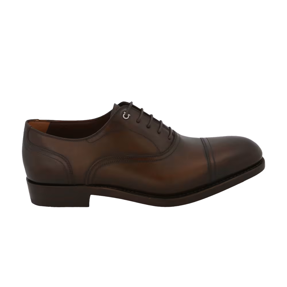 Ferragamo Baron Oxford Brown