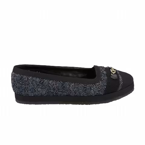 Ferragamo Wmns Kacy Gal Quilted Ballet Flat 'Blue'