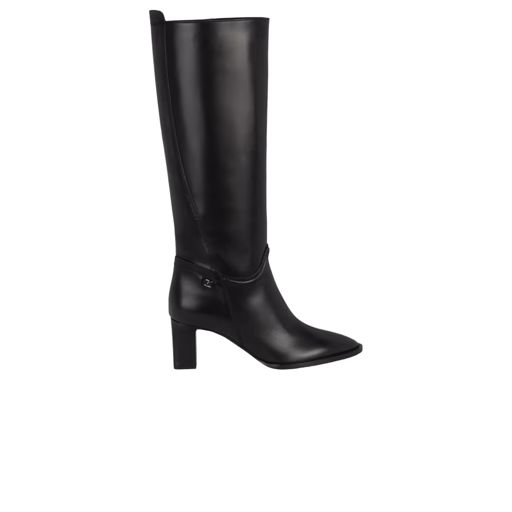 Women's Ferragamo Torris Knee-Length Boot Black