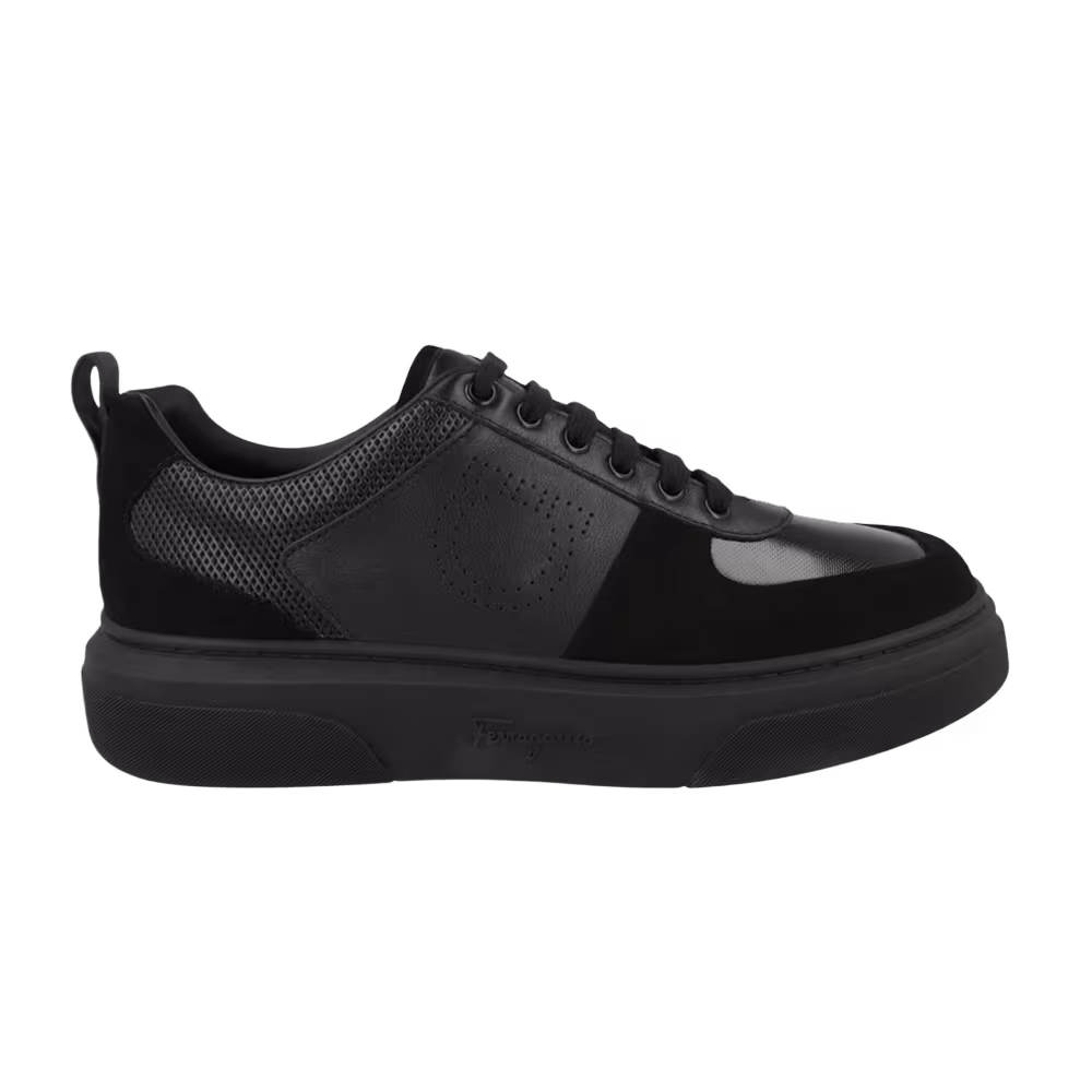 Ferragamo Cassina Low Sneaker Black