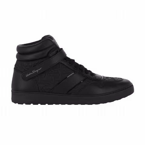 Ferragamo Noe High-Top Sneaker 'Black'