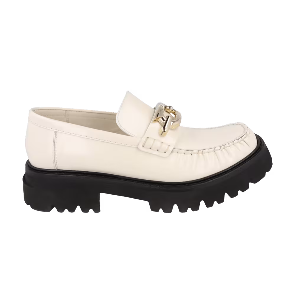 Ferragamo Women's Ingrid Loafer White