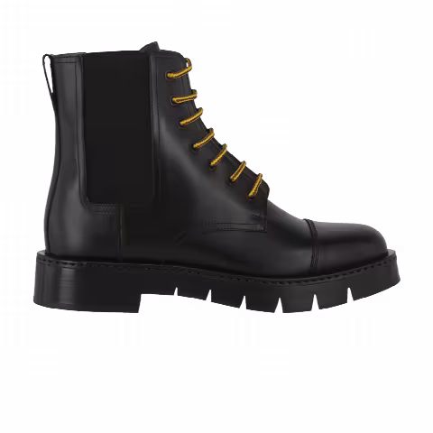 Ferragamo Wmns Combat Ankle Boot 'Black'