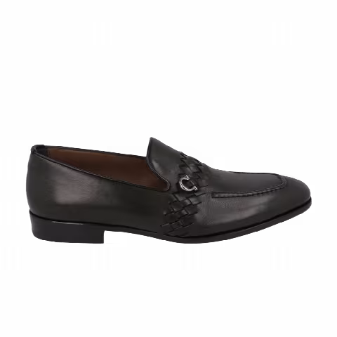 Ferragamo Passion Leather Gancini Loafer 'Black'
