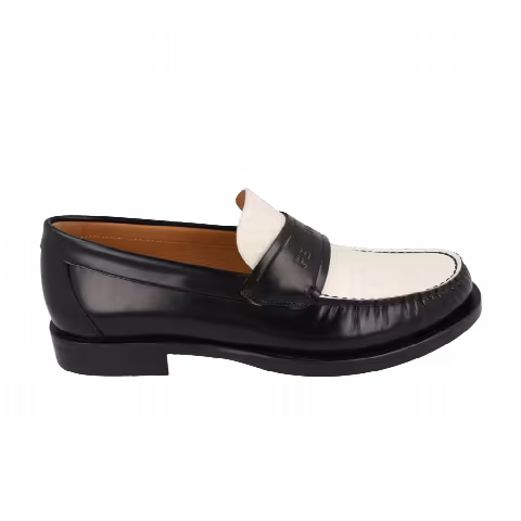 Ferragamo Fillmore Embossed Moccasin Loafer 'Black'