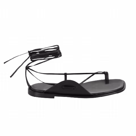 Ferragamo Golia Ankle Strap Sandal 'Black'