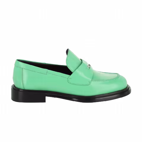 Ferragamo Wmns Nyx 30 Penny Loafer 'Green'