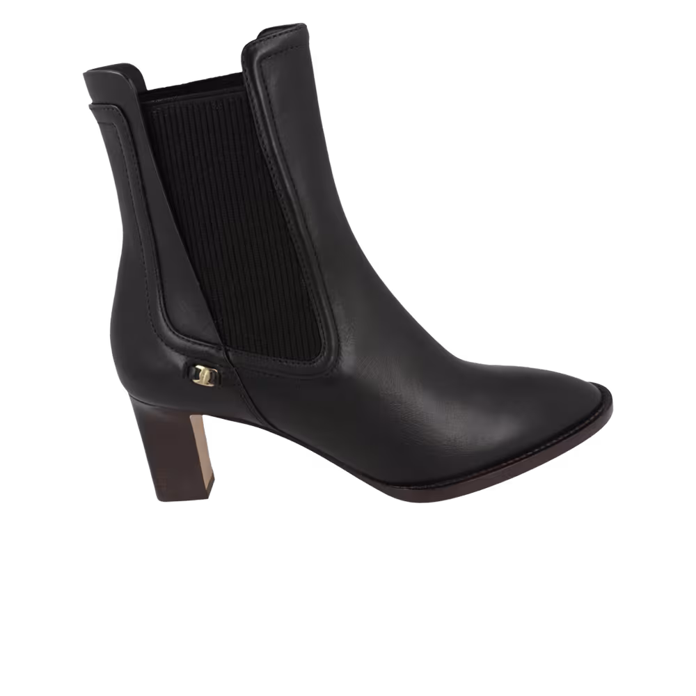 Ferragamo Women's Toren Leather Bootie Black
