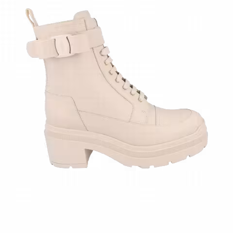 Ferragamo Wmns Lober Leather Ankle Boot 'White'
