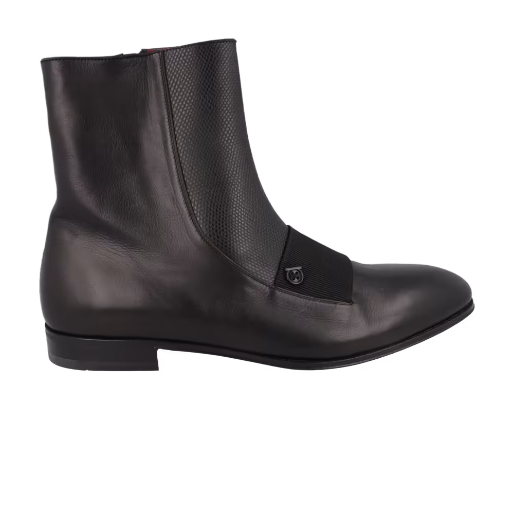 Ferragamo Geminiano Gancini Boot Black