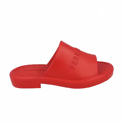 Ferragamo Giuneva Slide 'Red'