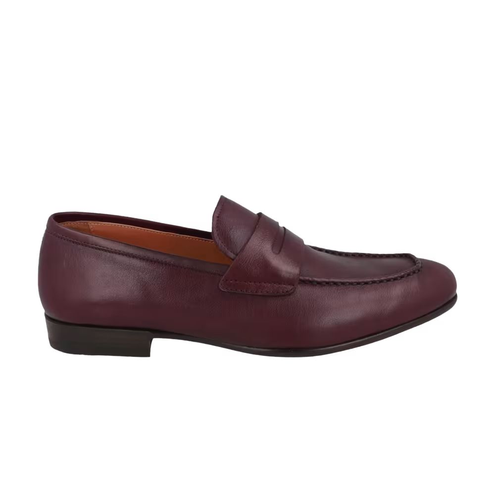 Ferragamo Sunset Leather Loafer Purple