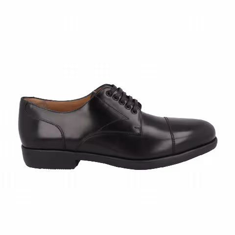 Ferragamo Larry Leather Oxford 'Black'