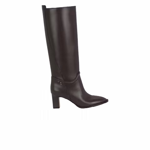 Wmns Ferragamo Torris Knee-Length Boot 'Dark Brown'