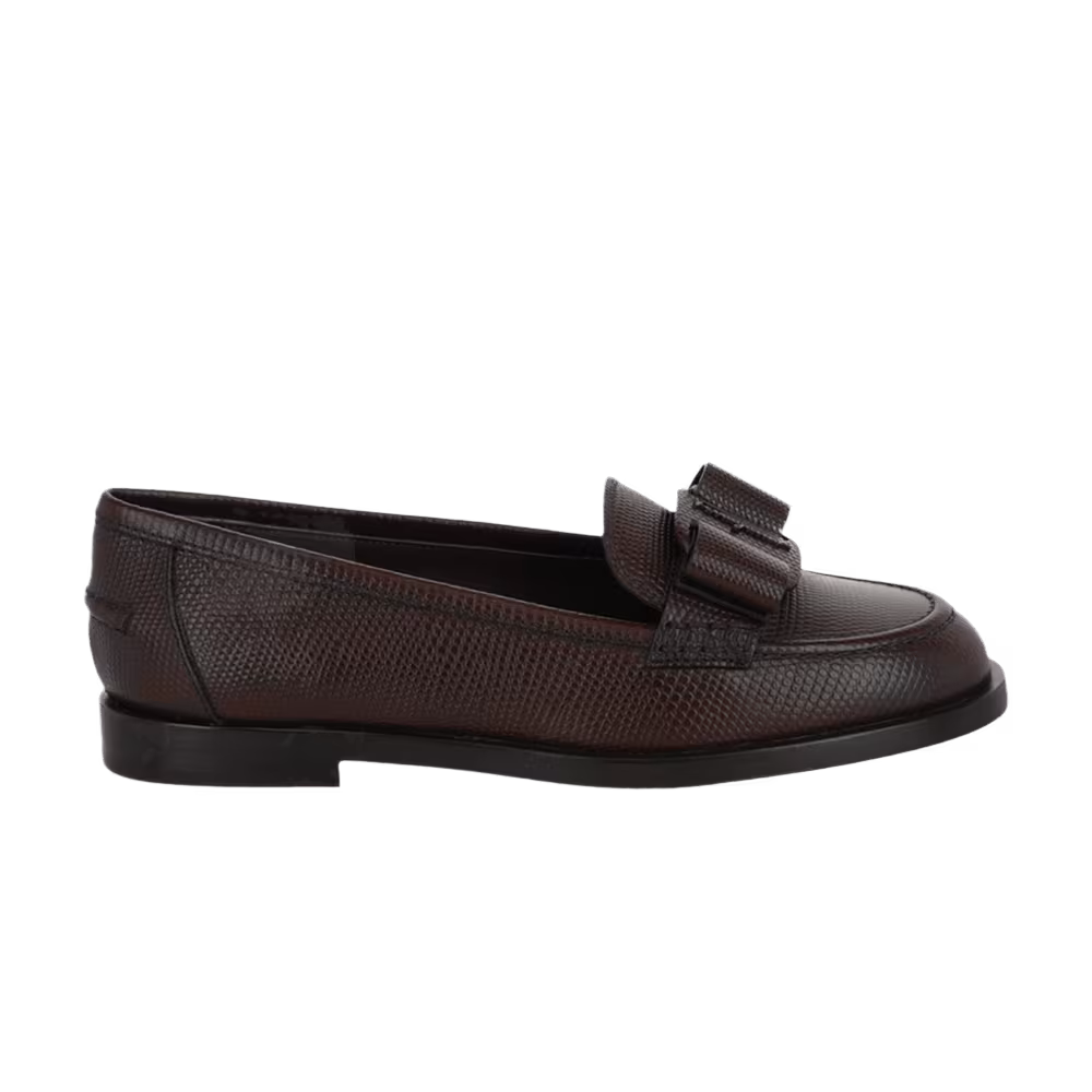 Ferragamo Women's Vivaldo Loafer Brown