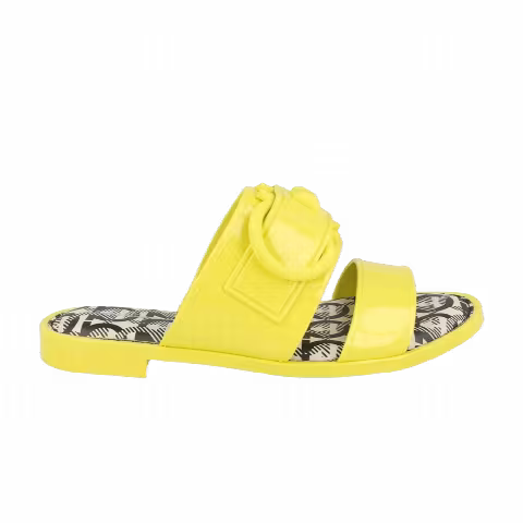 Ferragamo Wmns Taryn G Sandal 'Light Yellow'