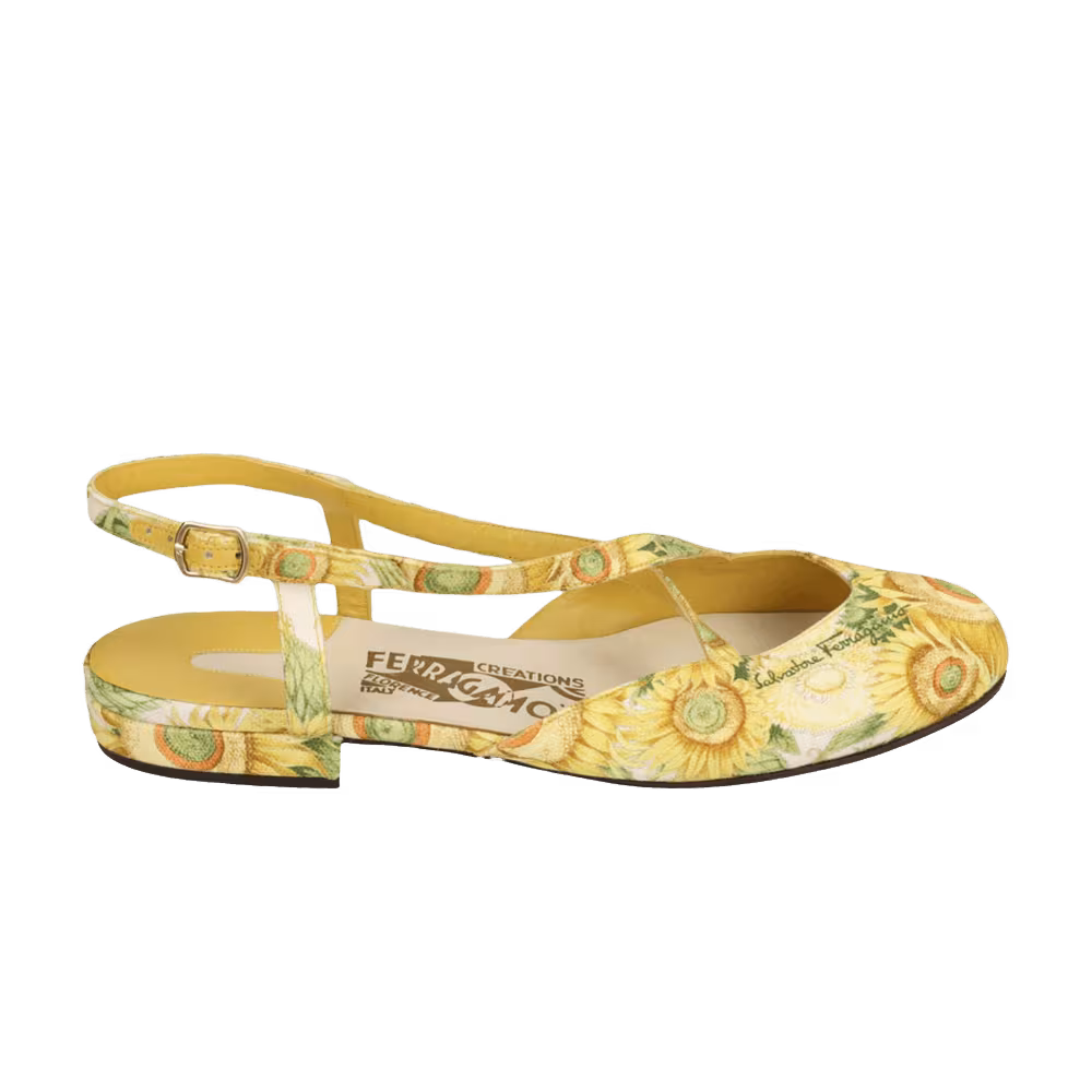 Ferragamo Women's Oxalia 1950 Flat Multi-Color