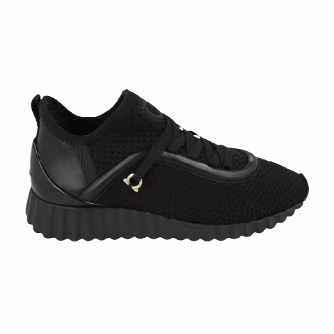 Ferragamo Wmns Gancini Low Sneaker 'Black'