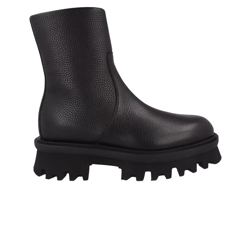 Ferragamo Women's Klem Combat Boot Black