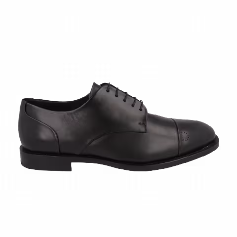 Ferragamo Gavino Leather Oxford 'Black'