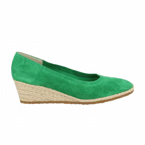 Ferragamo Wmns Campy Espadrille Wedge 'Olive Green'