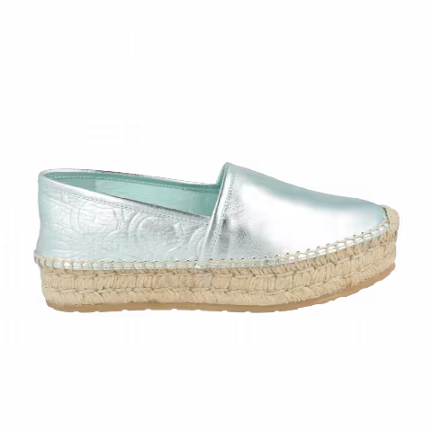 Ferragamo Wmns Tim Ganem Espadrilles 'Aqua Green'