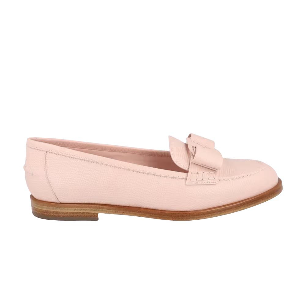 Ferragamo Women's Vivaldo Leather Loafer Light Pink