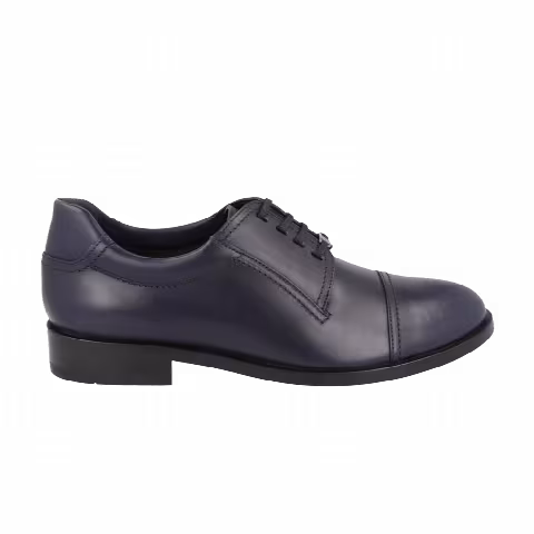 Ferragamo Wmns Farnon Div Leather Oxford 'Blue'
