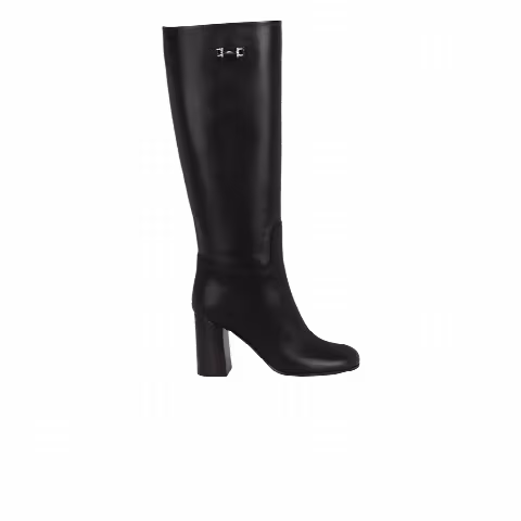 Wmns Ferragamo Ovidio 85 Knee-High Boot 'Black'